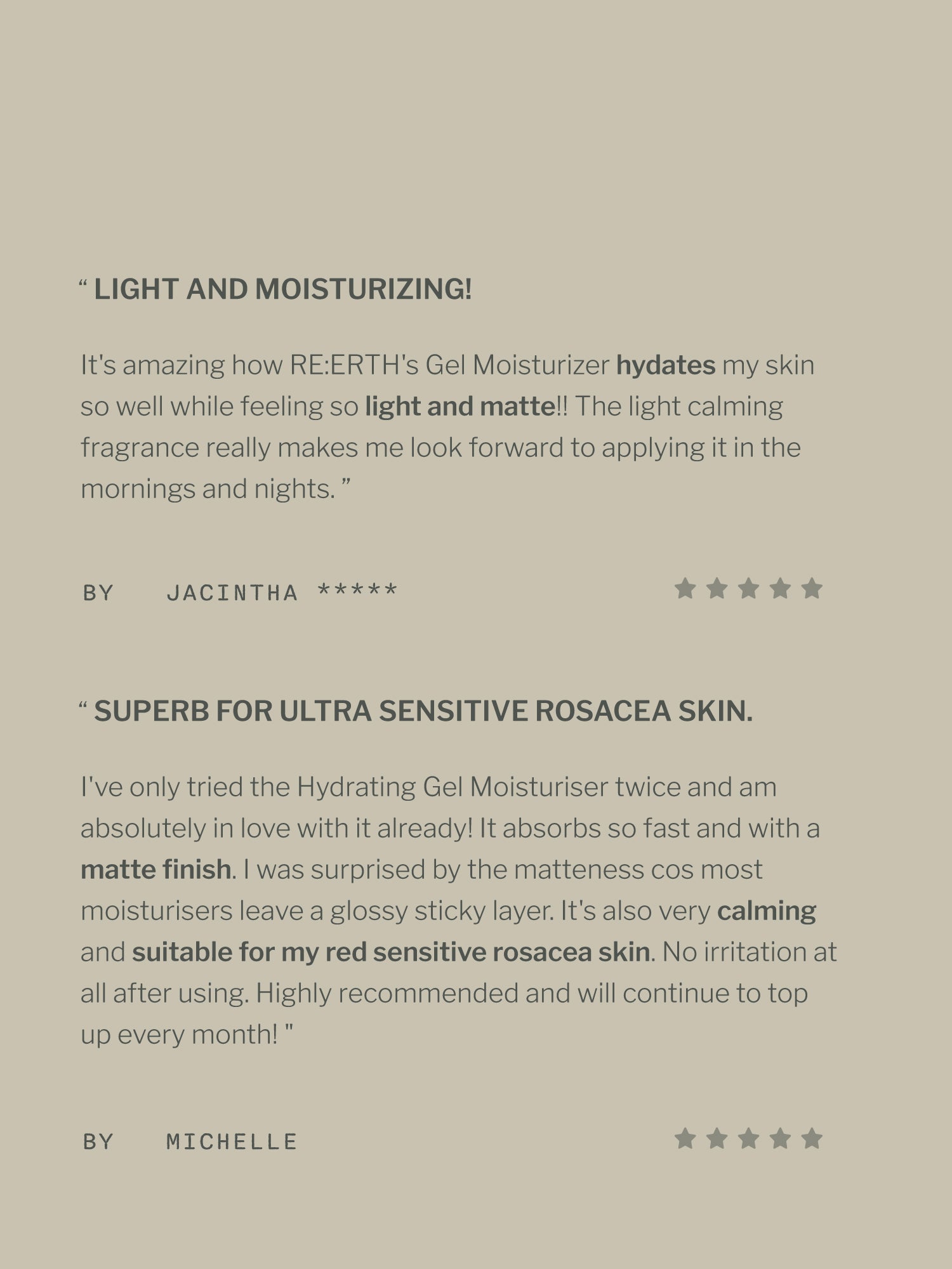 Hydrating Gel Moisturizer