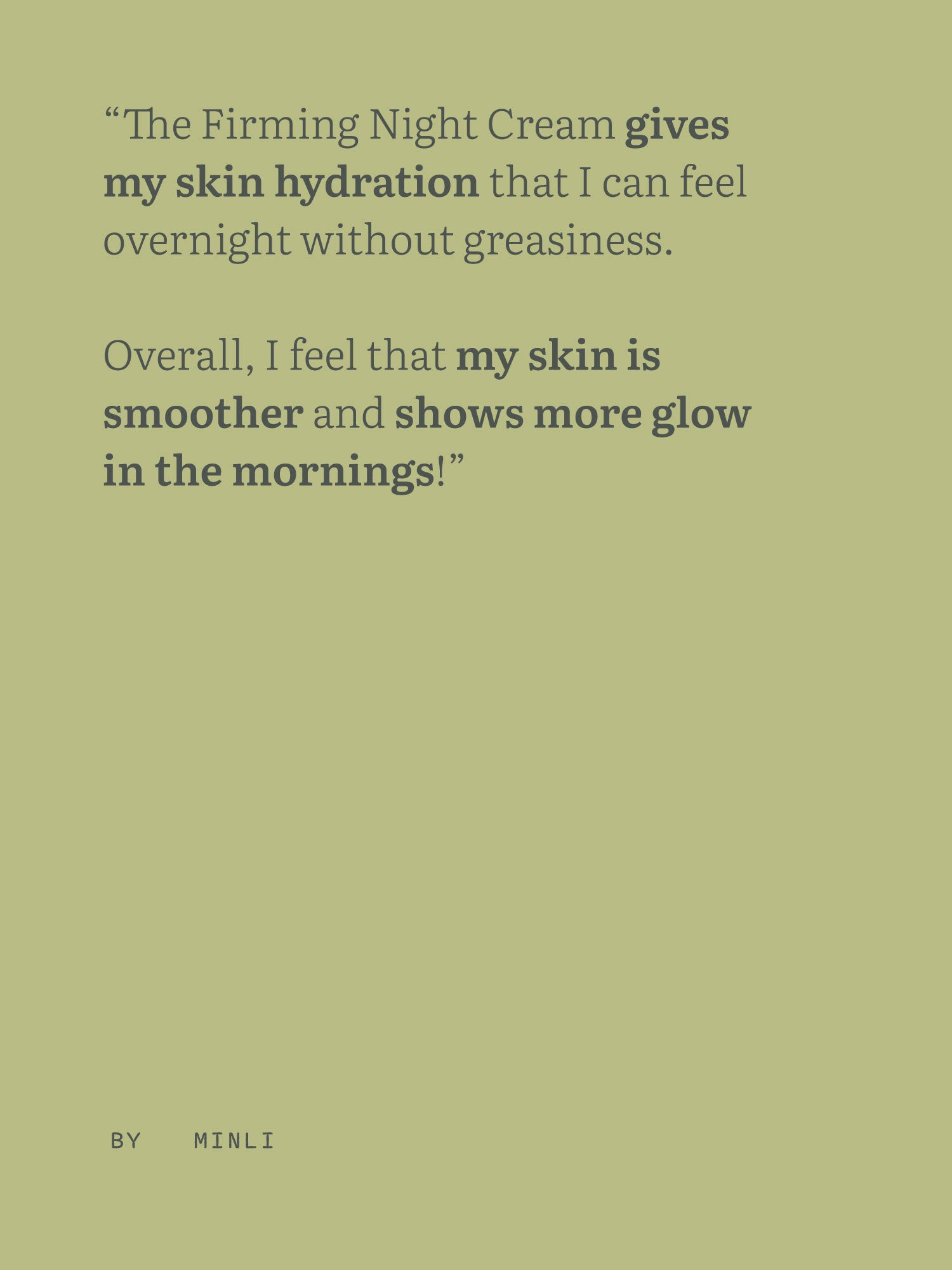Firming Night Cream