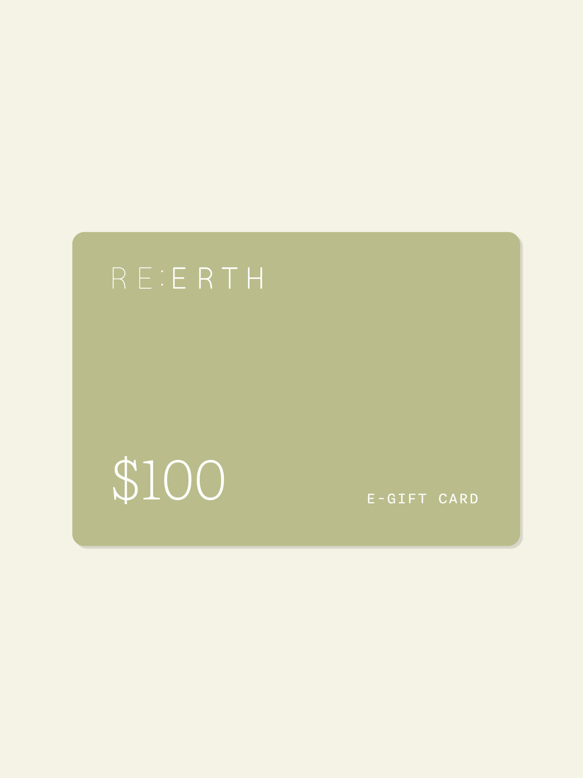 RE:ERTH E-Gift Card